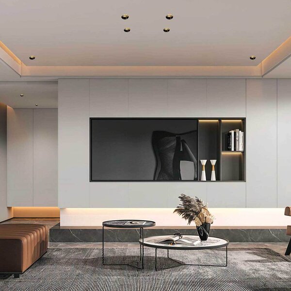 Trimless Spotlight Deep LED zápustné svítidlo 3WPevná