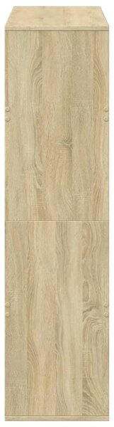 Knihovna dub sonoma 100 x 33 x 125,5 cm kompozitní dřevo 3309359