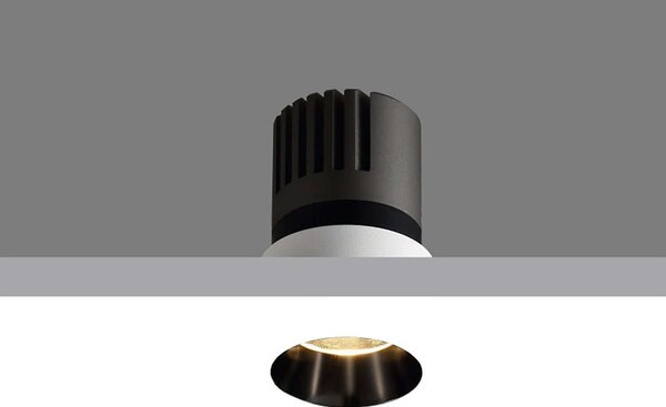 Trimless Spotlight Deep LED zápustné svítidlo 3WPevná