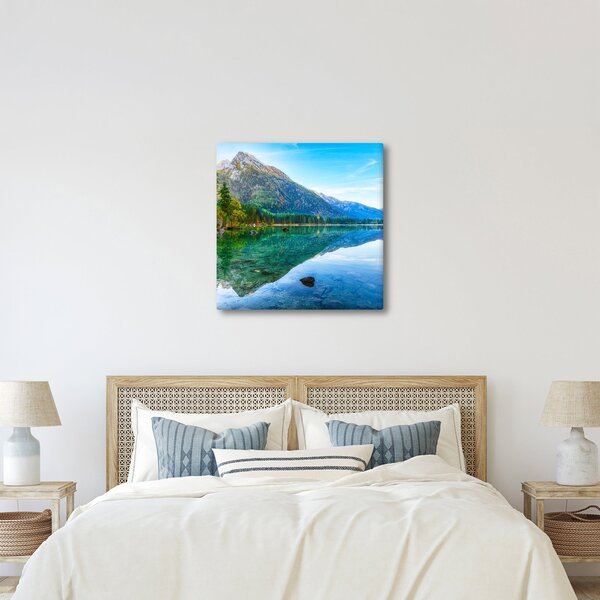Obraz - Jezero Hintersee (30x30 cm)