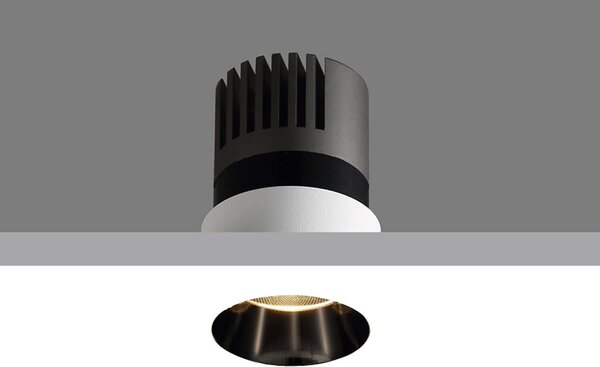 Trimless Spotlight Deep LED zápustné svítidlo 3WPevná