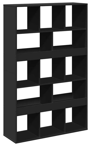 Knihovna černá 100 x 33 x 156,5 cm kompozitní dřevo 3309367