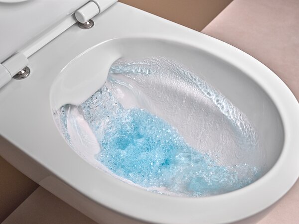 Geberit iCon sada wc s mísou a sedátkem závěsná bez splachovacího kruhu bílá lesk 501.664.00.1