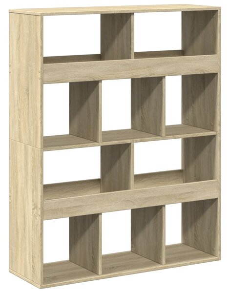 Knihovna dub sonoma 100 x 33 x 125,5 cm kompozitní dřevo 3309359