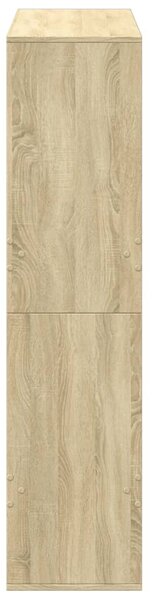 Knihovna dub sonoma 100 x 33 x 135 cm kompozitní dřevo 3309386