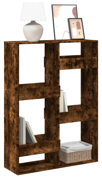 Knihovna kouřový dub 100 x 33 x 135 cm kompozitní dřevo 3309388