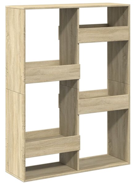 Knihovna dub sonoma 100 x 33 x 135 cm kompozitní dřevo 3309386