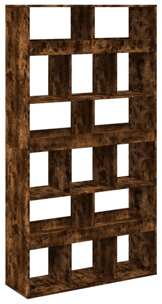 Knihovna kouřový dub 100 x 33 x 187,5 cm kompozitní dřevo 3309379