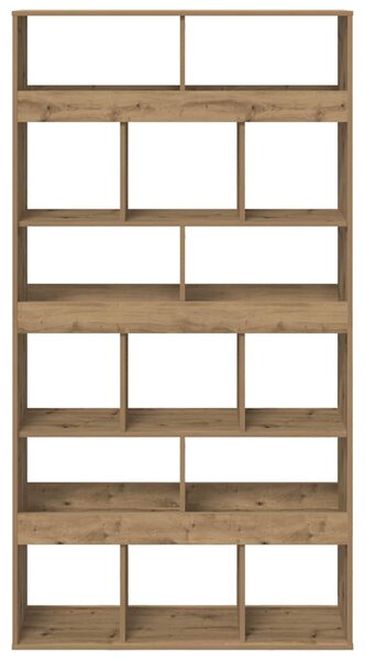 Knihovna dub artisan 100 x 33 x 187,5 cm kompozitní dřevo 3309383