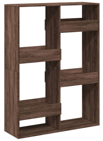 Knihovna hnědý dub 100 x 33 x 135 cm kompozitní dřevo 3309390