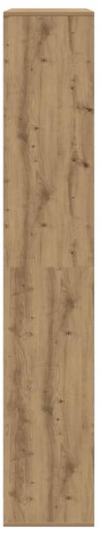 Knihovna dub artisan 100 x 33 x 187,5 cm kompozitní dřevo 3309383