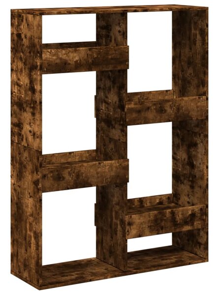 Knihovna kouřový dub 100 x 33 x 135 cm kompozitní dřevo 3309388