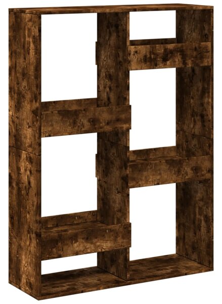 Knihovna kouřový dub 100 x 33 x 135 cm kompozitní dřevo 3309388