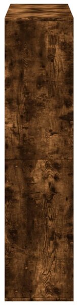 Knihovna kouřový dub 100 x 33 x 135 cm kompozitní dřevo 3309388