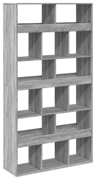 Knihovna šedá sonoma 100 x 33 x 187,5 cm kompozitní dřevo 3309380