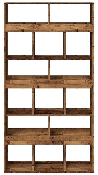 Knihovna old wood 100 x 33 x 187,5 cm kompozitní dřevo 3309382