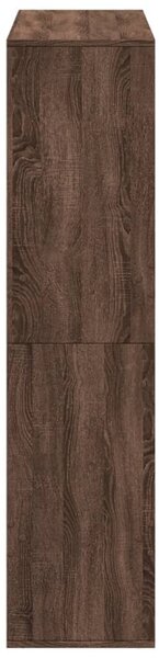Knihovna hnědý dub 100 x 33 x 135 cm kompozitní dřevo 3309390