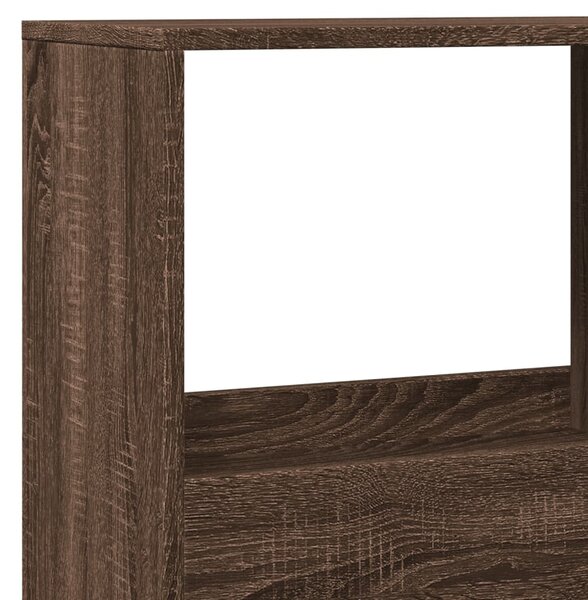 Knihovna hnědý dub 100 x 33 x 155,5 cm kompozitní dřevo 3309399