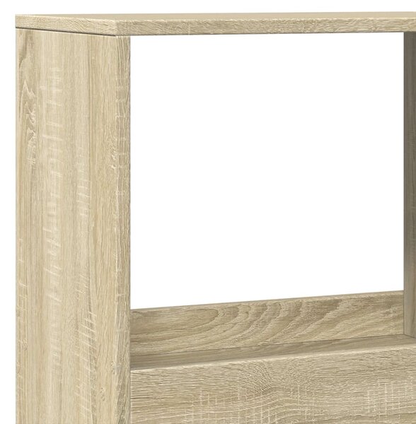 Knihovna dub sonoma 100 x 33 x 175 cm kompozitní dřevo 3309404
