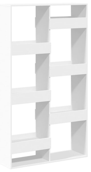 Knihovna bílá 100 x 33 x 175 cm kompozitní dřevo 3309402