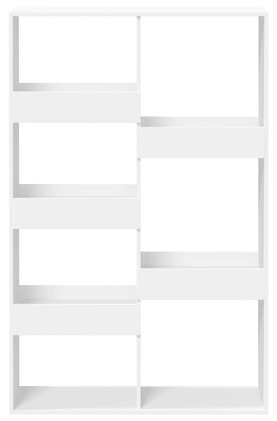 Knihovna bílá 100 x 33 x 155,5 cm kompozitní dřevo 3309393