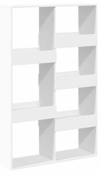 Knihovna bílá 100 x 33 x 155,5 cm kompozitní dřevo 3309393