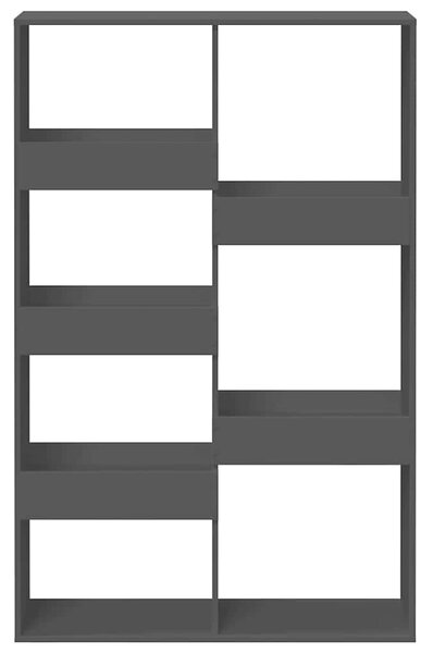 Knihovna černá 100 x 33 x 155,5 cm kompozitní dřevo 3309394