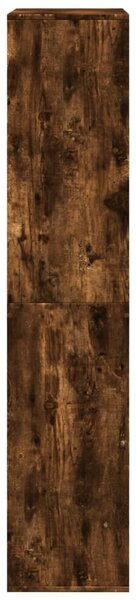 Knihovna kouřový dub 100 x 33 x 155,5 cm kompozitní dřevo 3309397