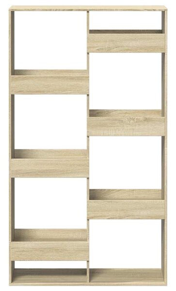 Knihovna dub sonoma 100 x 33 x 175 cm kompozitní dřevo 3309404