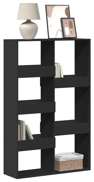 Knihovna černá 100 x 33 x 155,5 cm kompozitní dřevo 3309394