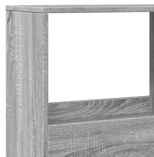 Knihovna šedá sonoma 100 x 33 x 155,5 cm kompozitní dřevo 3309398