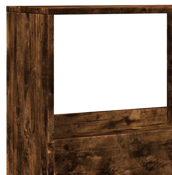Knihovna kouřový dub 100 x 33 x 155,5 cm kompozitní dřevo 3309397