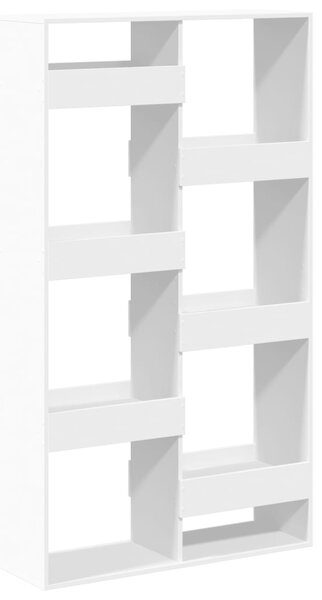 Knihovna bílá 100 x 33 x 175 cm kompozitní dřevo 3309402