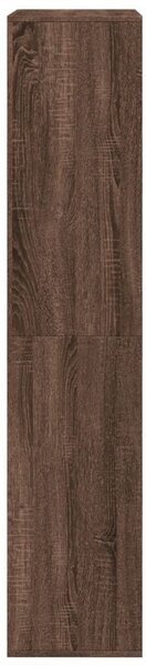 Knihovna hnědý dub 100 x 33 x 155,5 cm kompozitní dřevo 3309399
