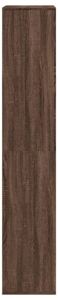 Knihovna hnědý dub 100 x 33 x 175 cm kompozitní dřevo 3309408