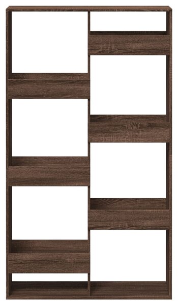 Knihovna hnědý dub 100 x 33 x 175 cm kompozitní dřevo 3309408