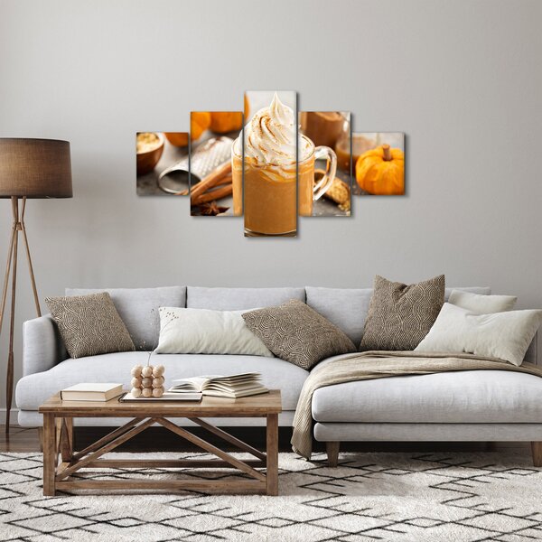 Obraz - Dýňové latte (125x70 cm)