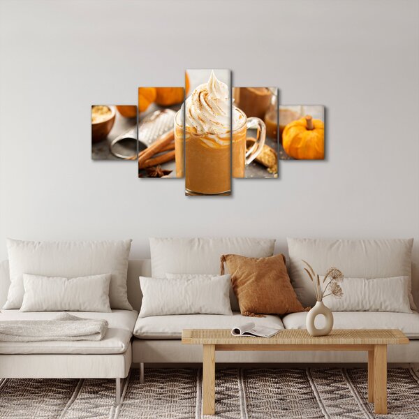 Obraz - Dýňové latte (125x70 cm)