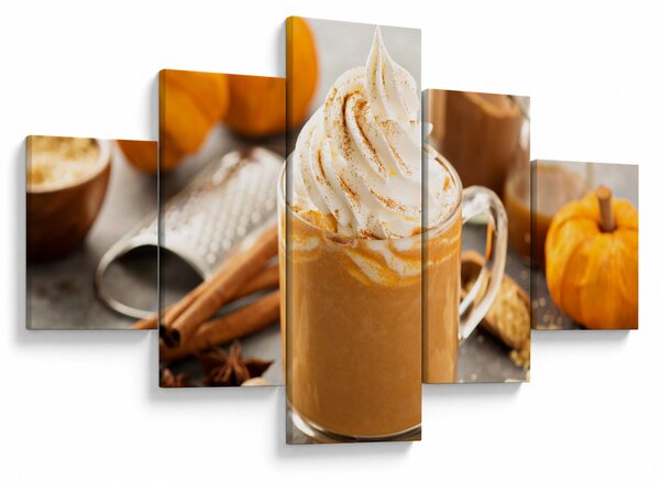 Obraz - Dýňové latte (125x70 cm)