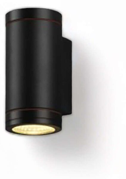 Luca round LED nástěnné svítidlo IP65 Ra>90 ⌀100mmDolu