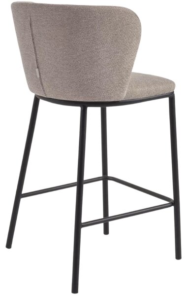 Kave Home Světle hnědá barová židle Ciselia 65 cm