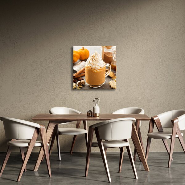 Obraz - Dýňové latte (30x30 cm)