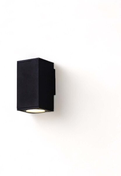 Luca square LED nástěnné svítidlo IP65 Ra>90 ⌀100mmDolu