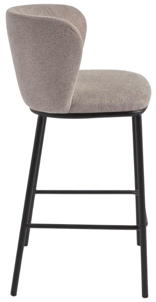 Kave Home Světle hnědá barová židle Ciselia 65 cm