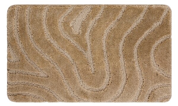 Koupelnový kobereček SUPREME WAVES vlny, béžový