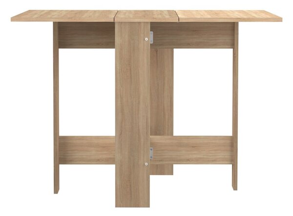 Rozkládací jídelní stůl v dekoru dubu 76x28 cm Papillon – TemaHome