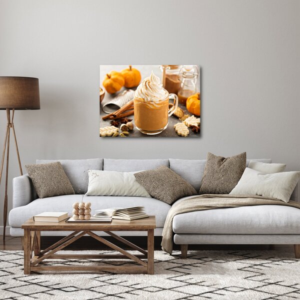 Obraz - Dýňové latte (70x50 cm)
