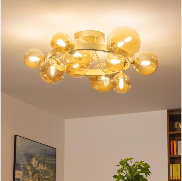Brilagi - LED Přisazený lustr MILLA 10xG9/3W/230V zlatá