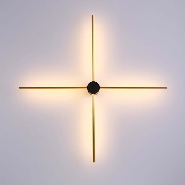 Goldbar Cross LED nástěnné svítidlo