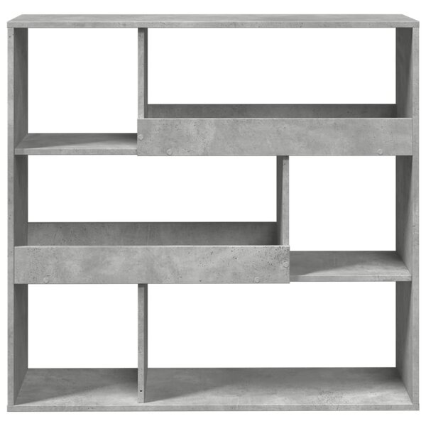Dělicí stěna betonově šedá 100 x 33 x 94,5 cm kompozitní dřevo 3309477